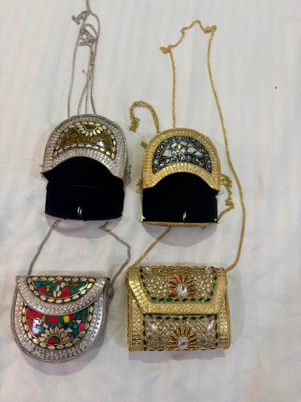 Handcrafted Kashmiri Mosaic Sling Bag