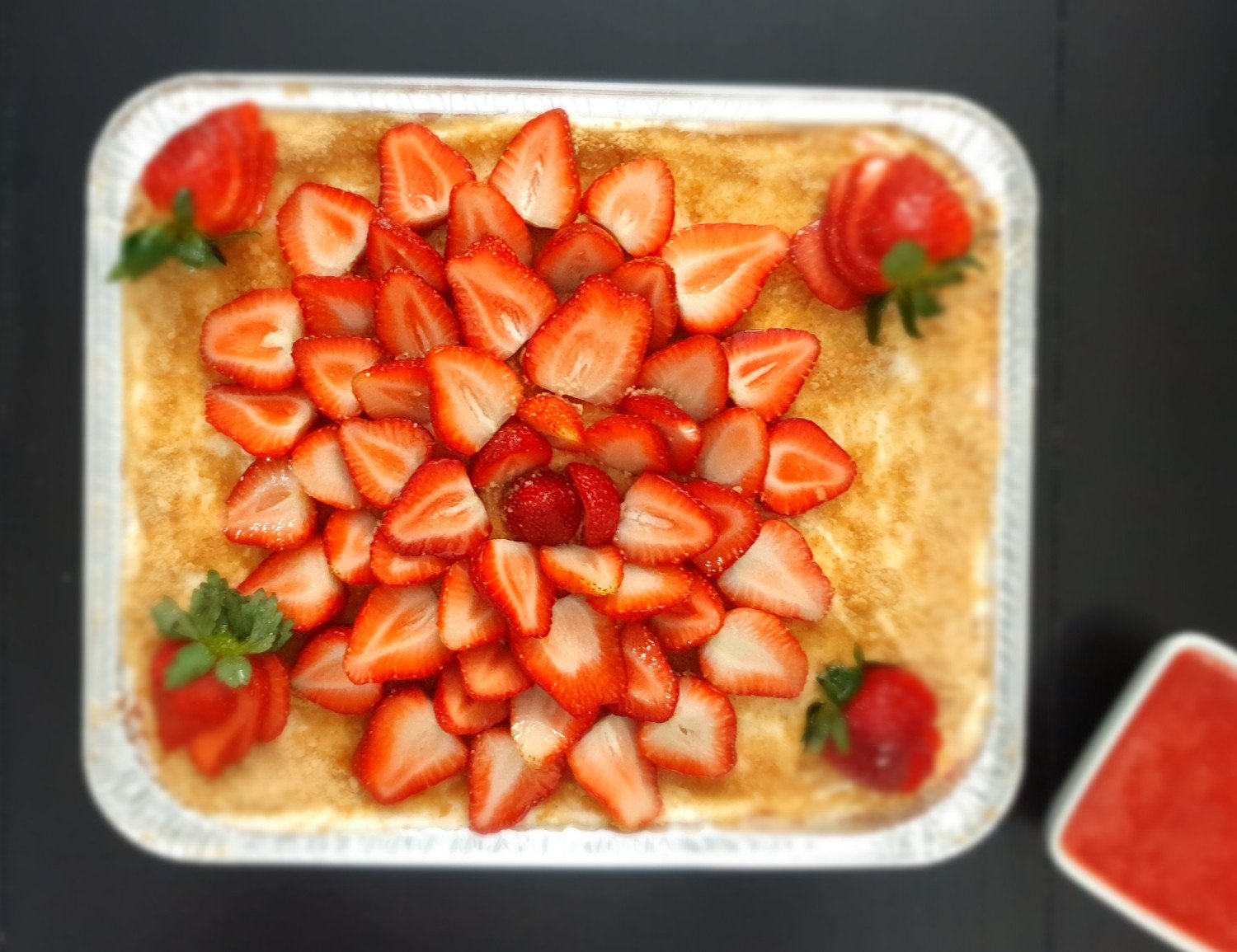 No-Bake Strawberry Cheese Cake