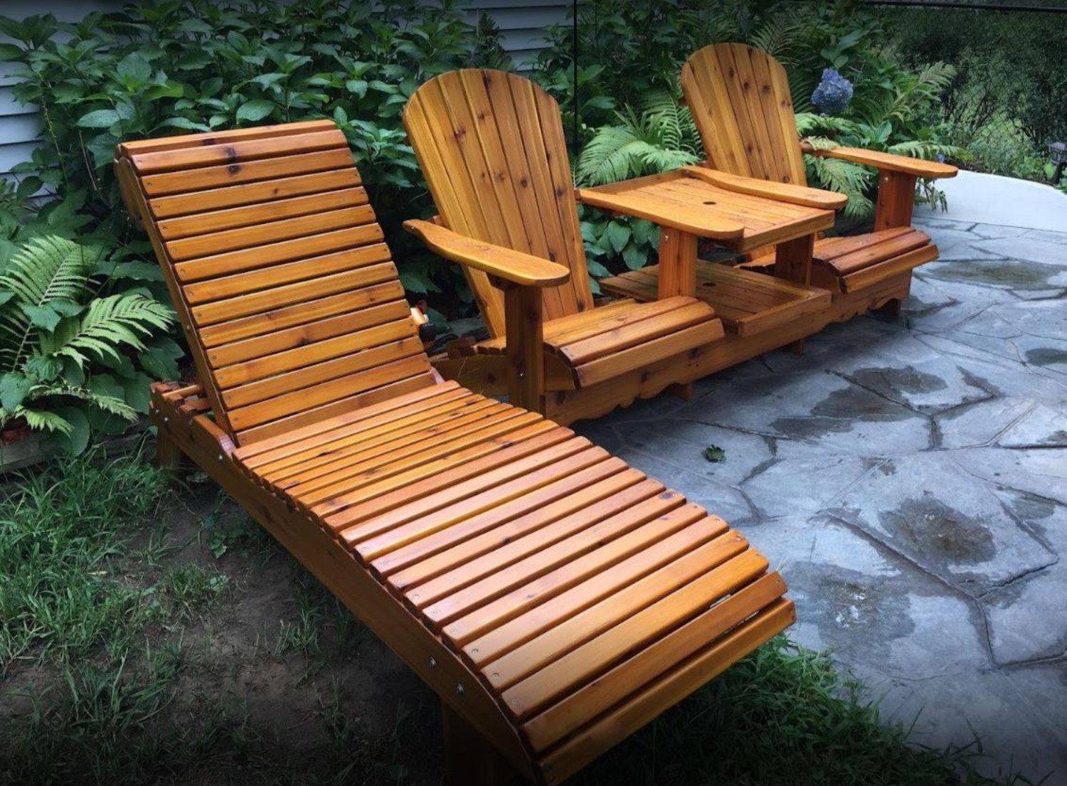 Wooden Lounge Chair