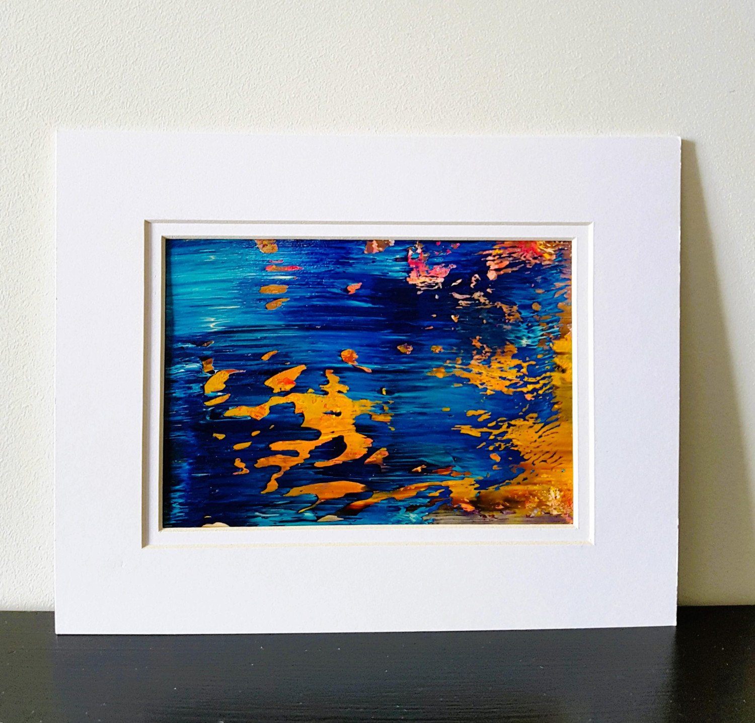 Ocean Reflections Abstract Acrylic Painting