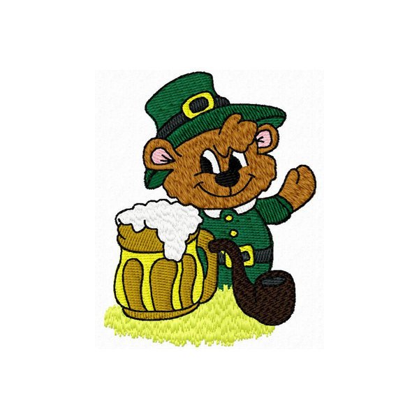 SIM006 Irish Toby DST Machine Embroidery Designs