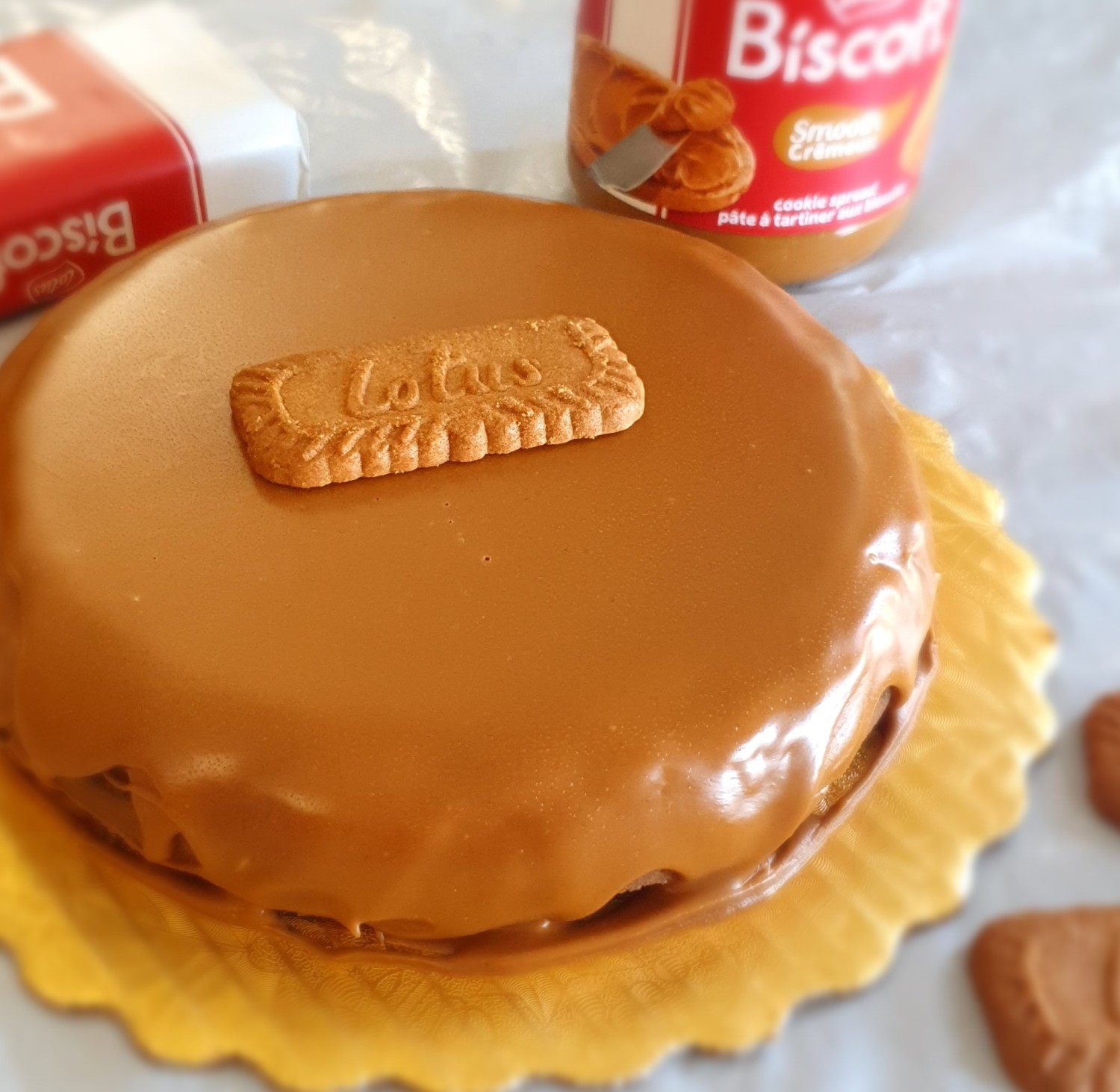 Lotus cheesecake mini