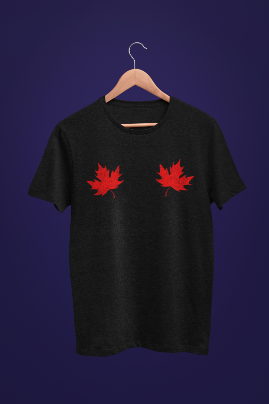 Minimalist Canada Maple Leaf T-Shirt