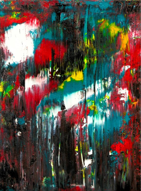 SHADOW Abstract Acrylic Painting