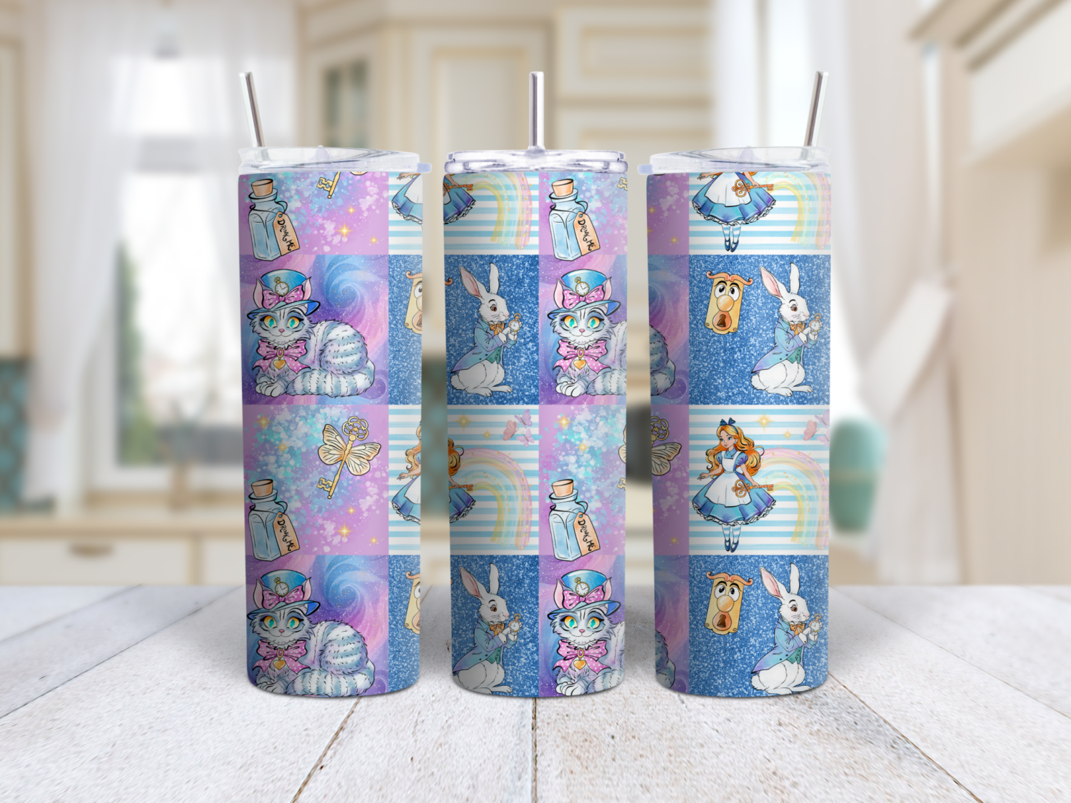 Alice in wonderland Tumblers