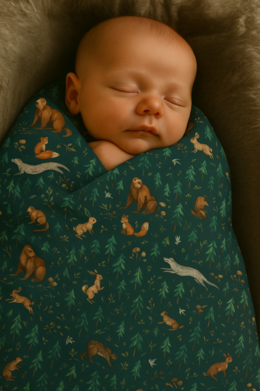Child Of The Wild - Minky Baby Blanket