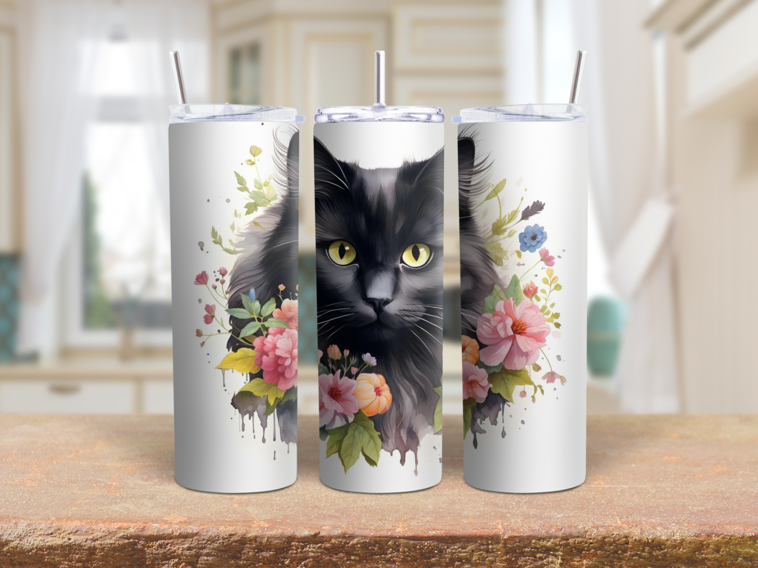 Black Cat 20oz Tumbler